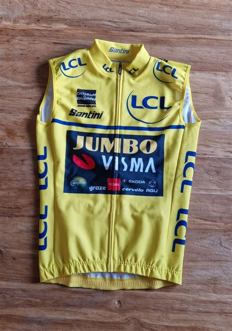 Team Jumbovisma Criterium Du Dauphine Wout Van Aert Wielershirt