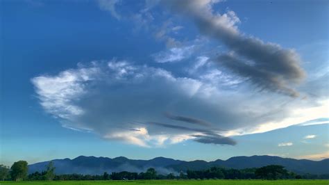 Scenic View of Mountains Landscape at Early Evening 1626498 Stock Video ...