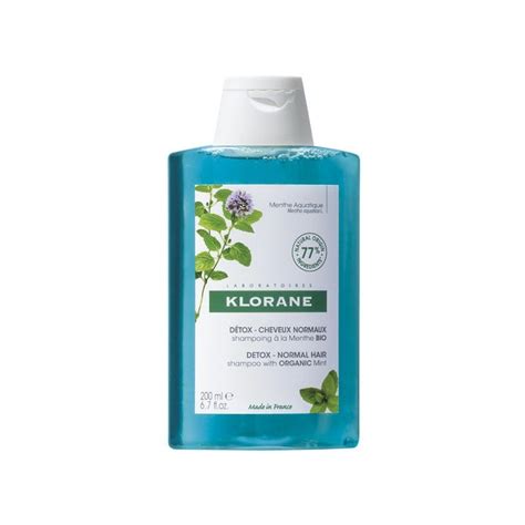 Klorane Menthe Aquatique Shampooing Anti Pollution Ml