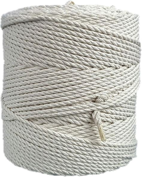 Mb Cordas Corde Macram Mm M Cordon En Coton Naturel Brins