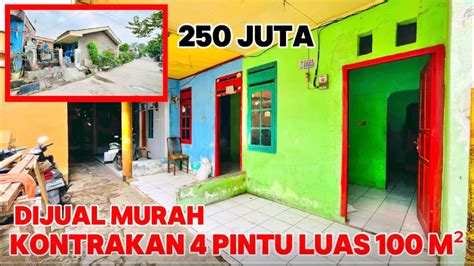 Dijual Kontrakan Pintu M Strategis Masuk Mobil Harga Murah