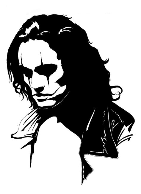 The Crow Eric Draven Fan Art Crow Tattoo Crow Art Crow Movie