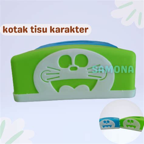 Jual Samona Kotak Tempat Tissue Praktis Facial Karakter Plastik Box