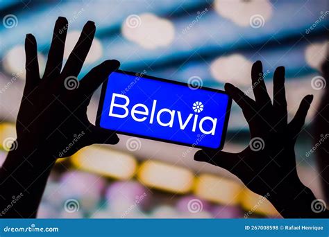 January 19, 2023, Brazil. in this Photo Illustration, the Belavia ...