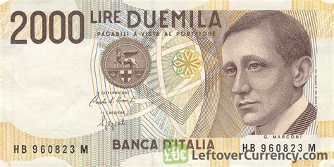 Italian Lira Banknotes Exchange Yours Now