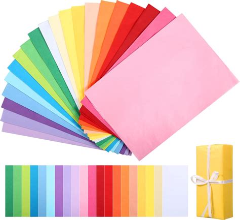 100 Sheets 20 X14 White Gift Wrapping Tissue Paper Bulk For Gift Bags