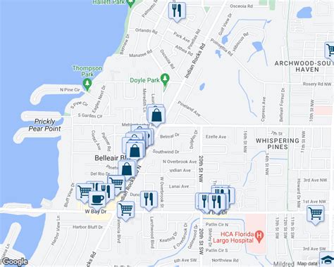 2325 Belmar Drive, Belleair Bluffs FL - Walk Score