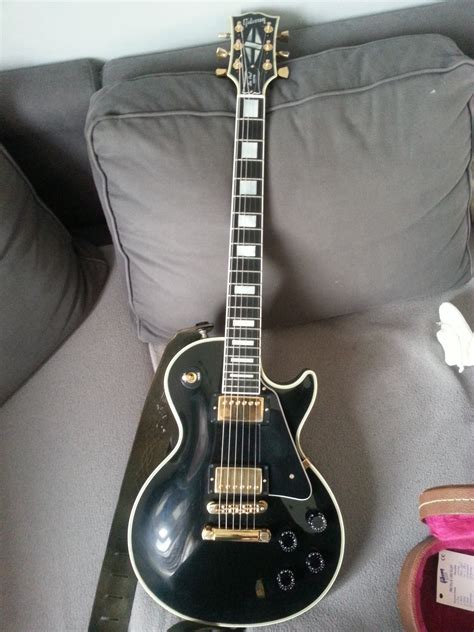 Photo Gibson Les Paul Custom Black Beauty Gibson Les Paul Custom