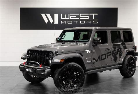 Jeep Wrangler Unlimited Jl 2 0 272 Ch Sahara Bva8 Mopar En France