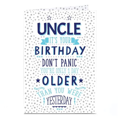 Uncle Birthday Cards Funny Happy Birthday Uncle Cards From Niece And Nephew Uk Card Factory