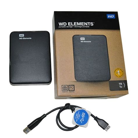 Western Digital Elements Portable 2 5 Külső Merevlemez 2tb Usb 3 0