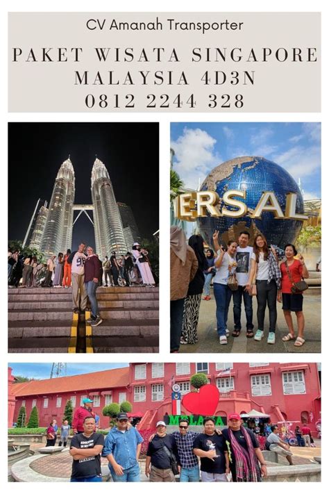 Paket Tour Singapore Malaysia 4D3N 4 Hari 3 Malam Murah