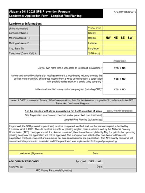 Fillable Online SPB Prevention ApplicationLongleaf Xlsx Fax Email Print