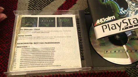 Nostalgamer Unboxes Alien Trilogy Platinum On Sony Playstation UK PAL