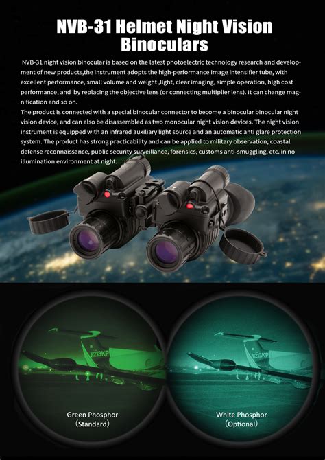 Helmet Mounted Gen4 Nvg Night Vision Goggles Binoculars Gen2 Gen3 Russian Infrared Night Vision