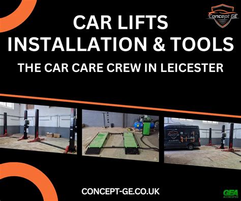 Car Lift Installations for The Car Care Crew in Leicester