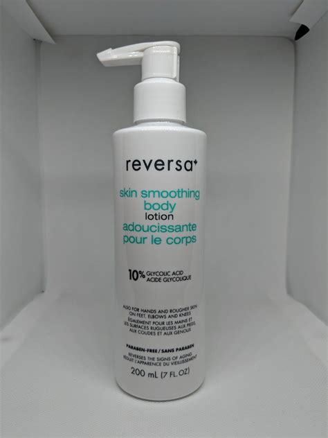 Reversa Skin Smoothing Body Lotion 200ml Glycolic Acid 10 Reverses