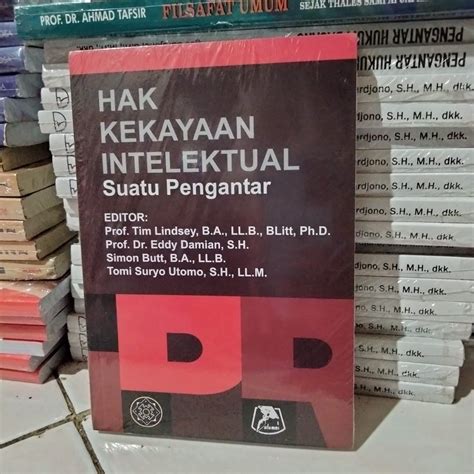 Jual Hak Kekayaan Intelektual Suatu Pengantar By Tim Lindsey Shopee