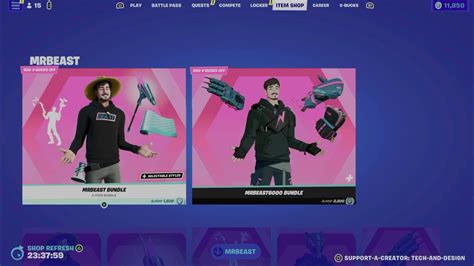 Fortnite Giveaway Replays Mrbeast Bundle YouTube