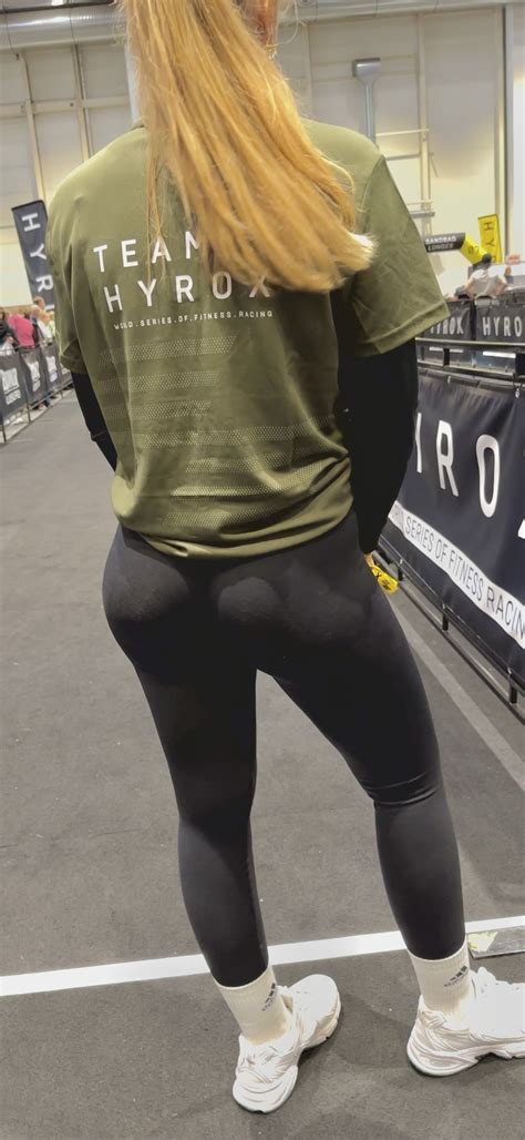 Blonde Bubble Butt Beauty Oc Spandex Leggings Yoga Pants Forum