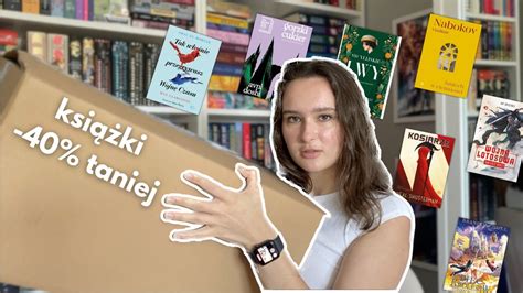 książki 40 taniej przegląd Księgarni Foksal YouTube