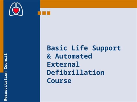 Ppt Basic Life Support And Automated External Defibrillation Course