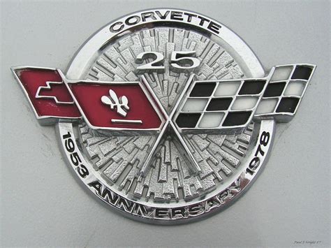 25th Anniversary Vette Emblem Car Emblem Dodge Super Bee Emblems