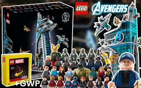 Lego Marvel Avengers Tower Revealed All Images Info