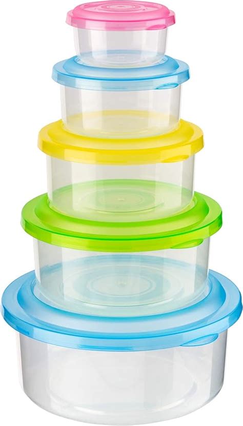 Abacus Range Nesting Stackable Food Storage Containers Box With