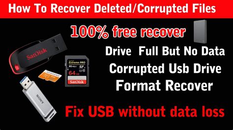 How To Repair Corrupted Pen Drive Or Memory Card Corrupted Memorycard