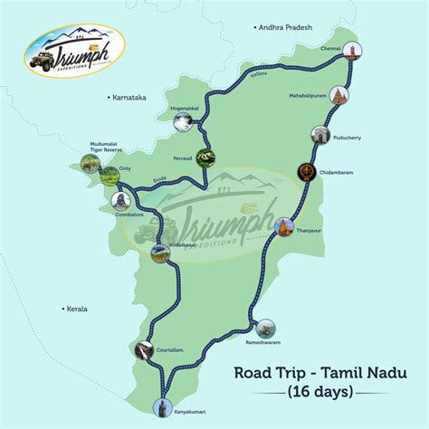 Amazing Road Trip In Tamil Nadu Triumph Expeditions