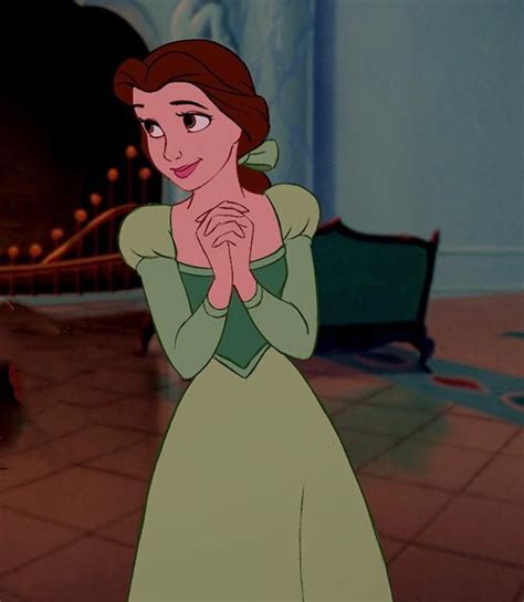 Disney Princess Belle Green Dress