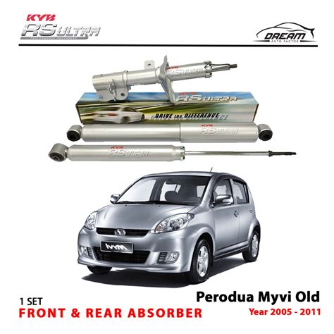 Perodua Myvi Kayaba KYB RS Ultra Front And Rear Absorber Set 332HD05