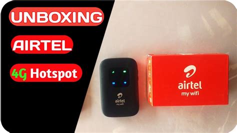 Airtel 4g Hotspot Unboxing And Review Airtel My Wifi Airtel Wifi