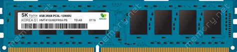 HMT41GU6DFR8A PB SK Hynix 1x 8GB DDR3 1600 UDIMM PC3L 12800U Dual