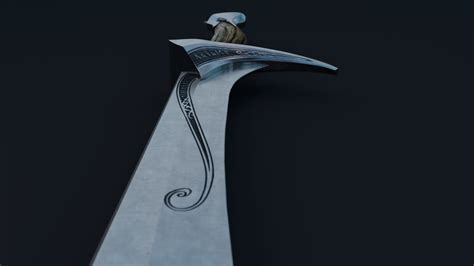 Orcrist Sword 3d Model Cgtrader