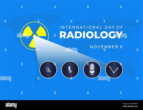 International Day Of Radiology Background Celebrated On November 8