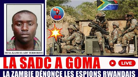 La Zambie D Nonce Les Espions Rwandais Des Mercenaires