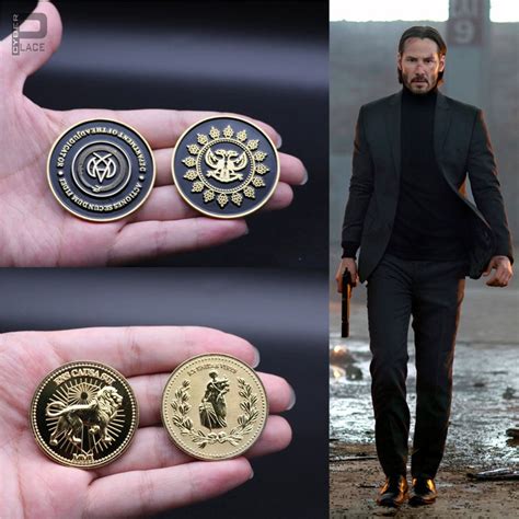 John Wick Coin John Wick Adjudicator Coin In Protective Etsy