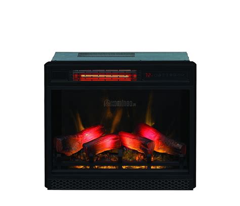 Elektryczny wkład kominkowy Classic Flame 23 3D LED Infrared KOMINEO