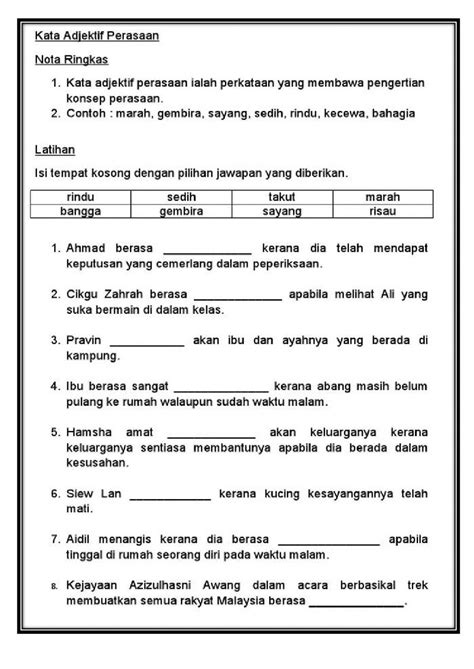 Latihan Tatabahasa Tingkatan 3 Liaareshuff