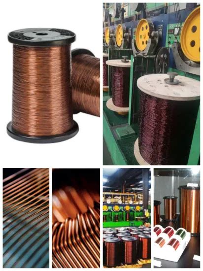 Qzy Xy Ei Aiw Enameled Round Copper Wire Solvent Resistance For High