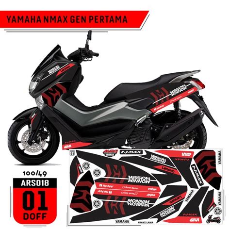 Jual Stiker Striping Suzuki Yamaha Nmax Old Generasi Pertama Variasi