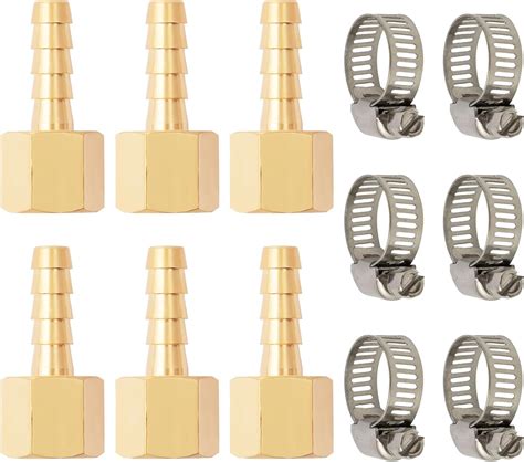 Amazon Sungator Barb To Npt Female Brass Hose Barb