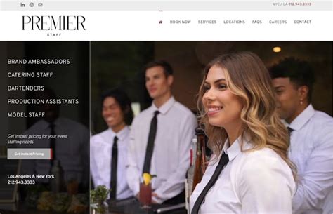 Premier Staff Premier Staff Specializes In Event Staffing In Los Angeles