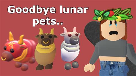 Goodbye To A World Lunar New Year Pets 2021 Adopt Me Roblox ItsDina