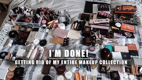 Decluttering My Entire Makeup Collection Serein Wu Youtube