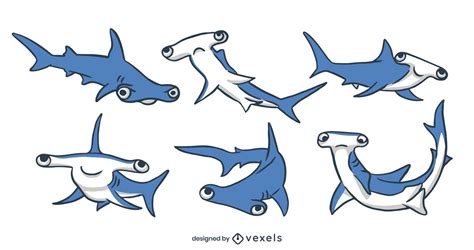 Hammerhead Sharks Clipart