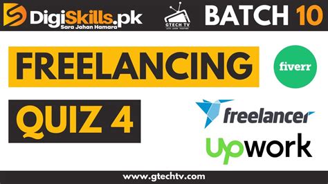 Digiskills Freelancing Quiz Batch Solution Digiskills Batch