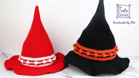 25 Free Crochet Witch Hat Patterns PDF Pattern Blitsy